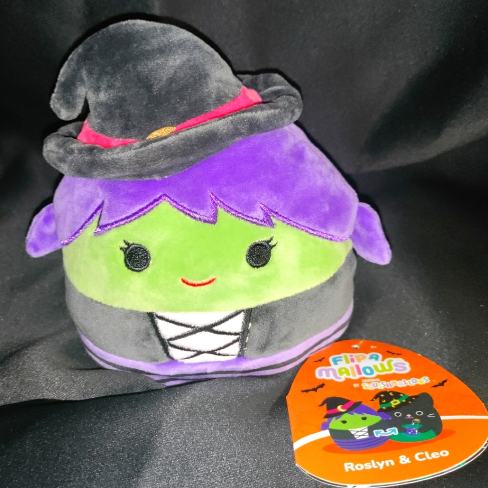 5" Roslyn & Cleo (Halloween) Flipamallow